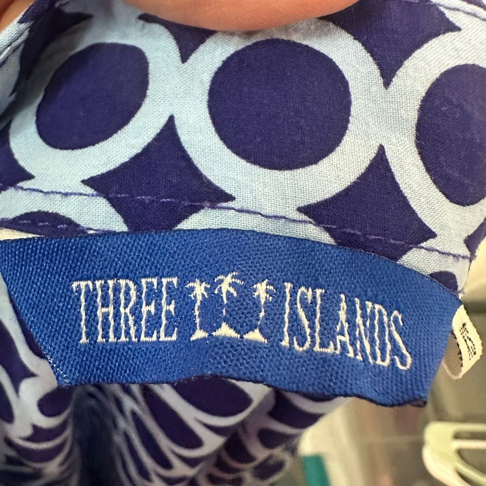 Three Islands Women’s Swim Cover Size XS EUC - Picture 6 of 7